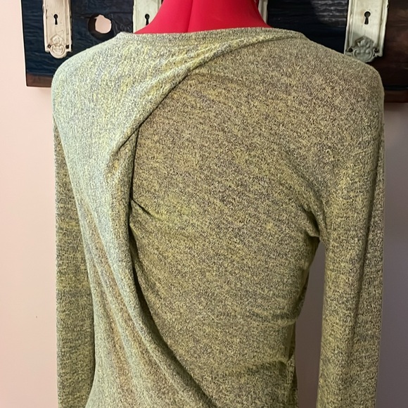 T Alexander Wang Marled Drape Back Mini Dress Tunic Size Small - Picture 14 of 16